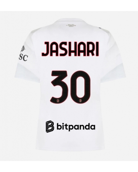 Billige Fotballdrakt AC Milan Ardon Jashari #30 Replika Bortedrakt Dame 2026-27 Kortermet Billige Fotballdrakt AC Milan Ardon Jashari #30 Replika Bortedrakt Dame 2026-27 Kortermet